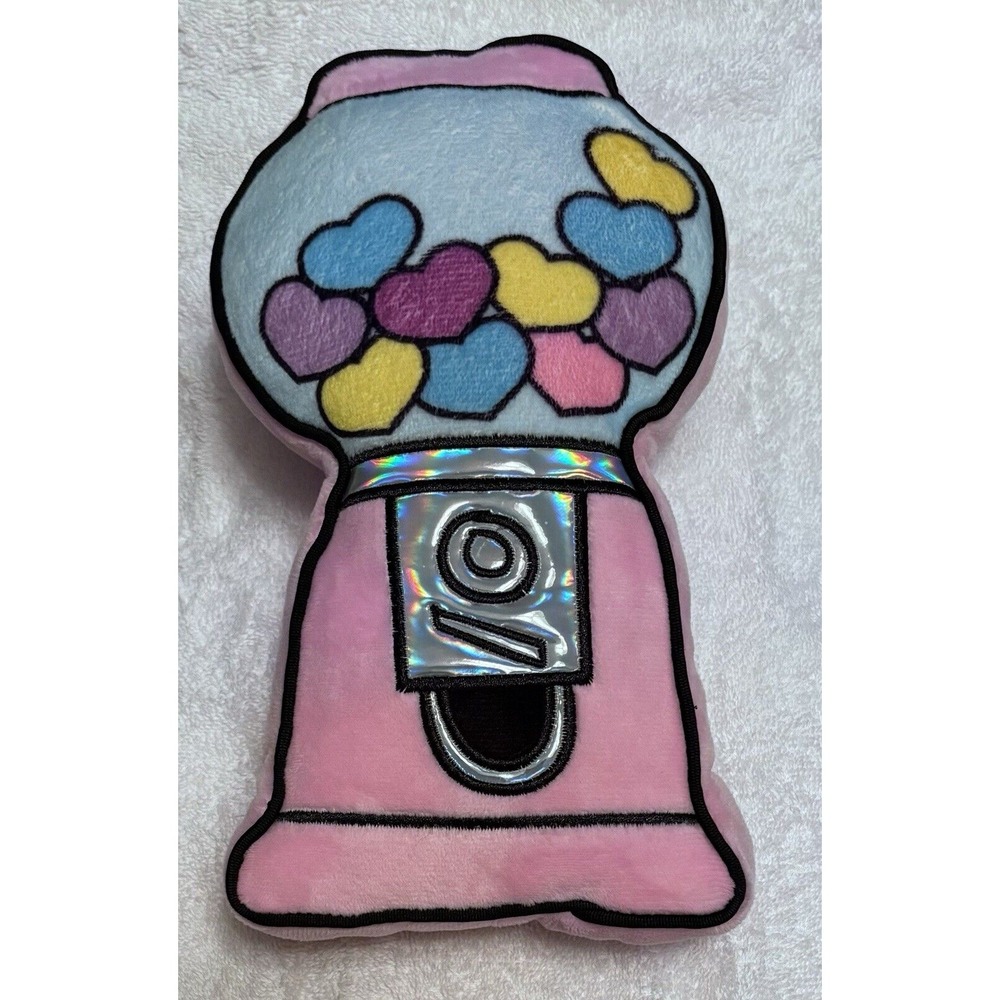 2 Scoops 9" Pink Gumball Machine‎ Mini Plush Toy. No tag. No holes. Valentine's